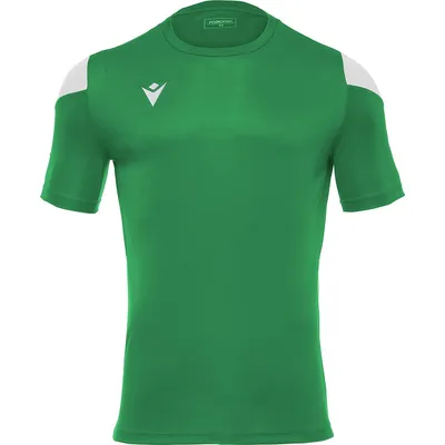 Immagine prodotto di Maglia Macron Polis a maniche corte per bambini - Verde / Bianco