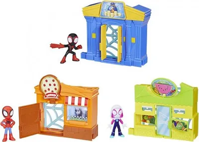 Immagine prodotto di HASBRO Spidey e i suoi amici Assortimento Cityblocks F6688
