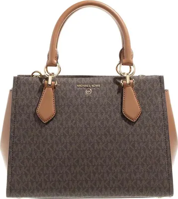 Produktbild von Michael Kors Marilyn Medium Satchel Brown Acorn brown A0198524