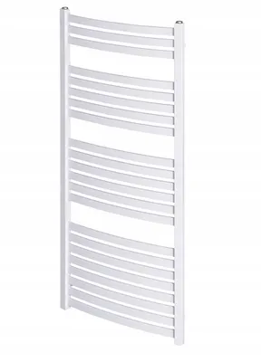 Zdjęcie produktu dla Drabinkowy grzejnik łazienkowy LUPO 124x53 cm biały