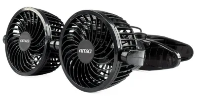 Produktbild von AMiO Tragbare Armaturenbrett-Ventilatoren 03013 Kunststoff