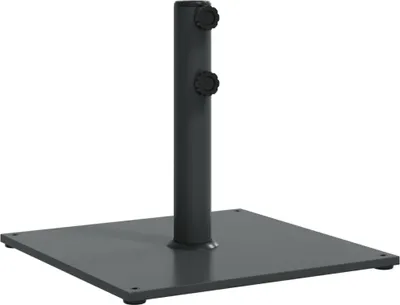 Image de vidaXL Pied de parasol Ø32/38/48 mm Mât 17 kg Carré