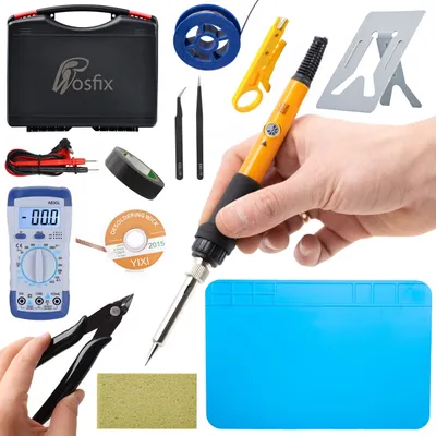 Obrázok produktu pre Rosfix Profesionálna sada na spájkovanie s potenciometrom 19v1 OP60W PE7