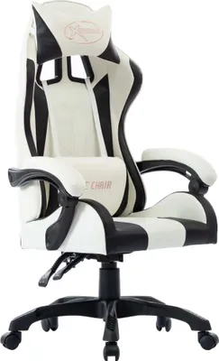 Produktbild von Gaming-Stuhl Schwarz Kunstleder