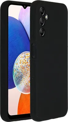 Immagine prodotto di Custodia in silicone liquido Accezz per Samsung Galaxy A14 (5G) - Nero