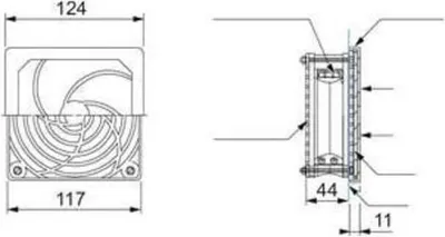 Obrázok produktu pre Výstupný filter Schneider Electric NSYCAG108LP