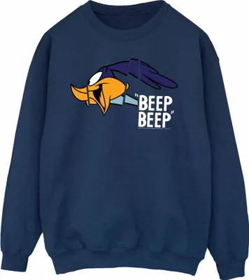 Produktbild von Looney Tunes - "Beep Beep" Sweatshirt für Herren BI1735 (XXL) (Marineblau)