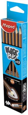 Produktbild von Maped HB Bleistift mit Radiergummi Blackpeps 851721