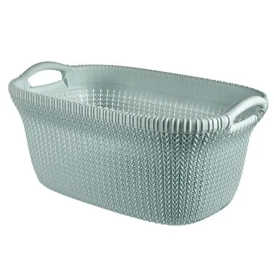 Obrázek produktu pro Koš na prádlo Curver Knit 40 L Light Blue