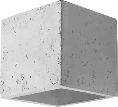 Produktbild von Wandleuchte QUAD Beton 1xG9 8W Beton 10x12x10cm Sollux Lighting