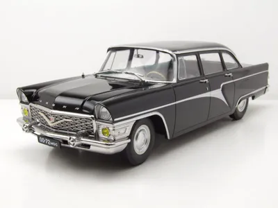 Produktbild von GAZ 13 Tschaika Chaika 1959 schwarz Modellauto 1:18 Triple9