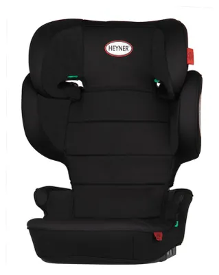 Produktbild von HEYNER® Kindersitz i-Size Faltbar 100-150cm ISOFIX inkl. Tasche schwarz R129 , 9-stufige Kopfstütze, schwarz, Abmessungen 44x35x58 cm, Waschbarer Bezug & inklusive Tasche