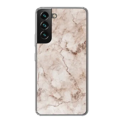 Produktbild von MuchoWow® Handyhülle Schutzhülle Hülle für Samsung Galaxy S22 Marmor - Luxus - Braun Silikon Softcase Handy Hülle - Mobiltelefonhülle