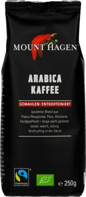 Immagine prodotto di Caffè arabica - macinato decaffeinato 250g