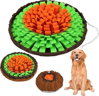 Obrázok produktu pre Čuchacia podložka pre psov, 48 x 48 cm, protišmyková, nastaviteľná, pre všetky plemená, pre psov