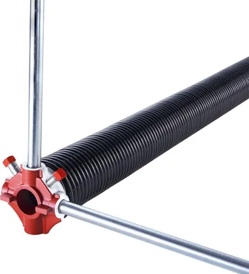 Produktbild von Garagentor-Torsionsfedern, Paar, 0,234 x 2 x 31 Zoll, mit Wickelstangen