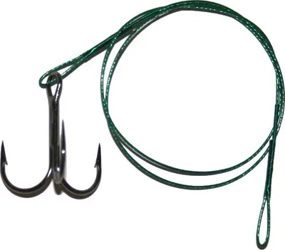 Produktbild von Jenzi Stahlvorfach mit VMC Drilling nylonummantelt 40cm - 15kg 1