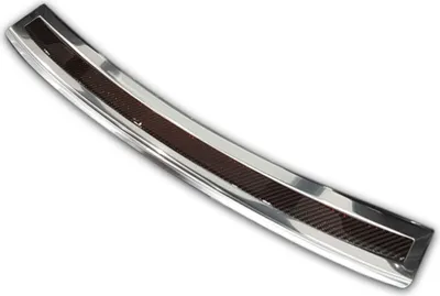 Immagine prodotto di Protezione bordo baule BMW 5 2010-2017 (F11, cromo e carbonio rosso)