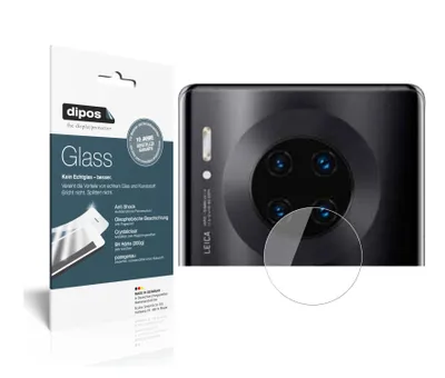 Produktbild von 2x Schutzfolie für Huawei Mate 30 Pro Kameralinse - Anti-Shock 9H Folie dipos Glass Kunststoffglas