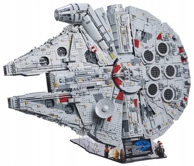 Produktbild von Blacked Brick Ständer für LEGO® 75192 Star Wars – Millennium Falke