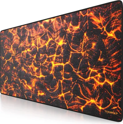 Zdjęcie produktu dla Podkładka pod mysz dla graczy CSL, XXL, 900 x 400 x 3 mm, podkładka na biurko, zmywalna, Lava V2