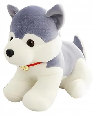 Produktbild von Granda Plüschtier Husky Welpe 20cm Grau