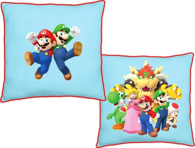 Produktbild von Nintendo Super Mario Kissen Laugh 40x40 cm