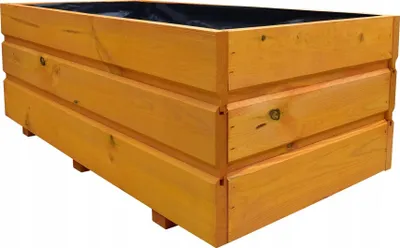 Obrázok produktu pre FKL drevený box na sadenice záhradný box 80x40x30 cm D28 (teak)
