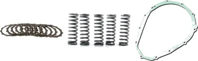 Immagine prodotto di Kit frizione per Suzuki GSX 1250 FA ABS, anno di produzione 2010-2015. Include: dischi della frizione, molle della frizione, guarnizione del coperchio della frizione. Marca: pamoto. Prodotto nuovo