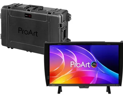 Imagen del producto de ASUS ProArt PA27USD-P, pantalla OLED de 67,32 cm (16:9) con puertos HDMI y DisplayPort