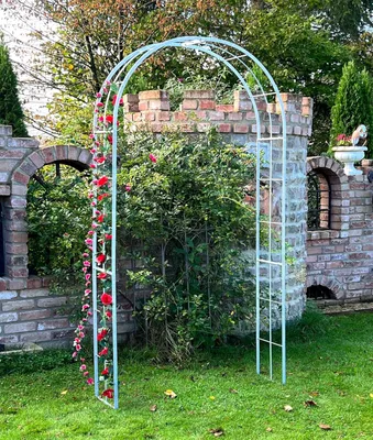 Produktbild von Rozenbogen aus Metall - wetterbeständig, stabil und langlebig für deinen Garten