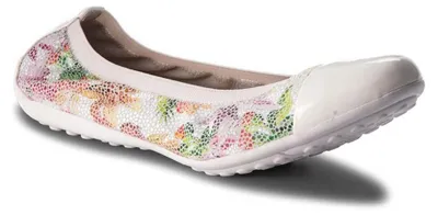 Produktbild von Geox Piuma Ballerine Kinderballerinas aus farbigem Leder 30