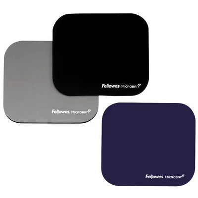 Produktbild von Fellowes Mauspad Microban 19,20x22,60cm              schwarz