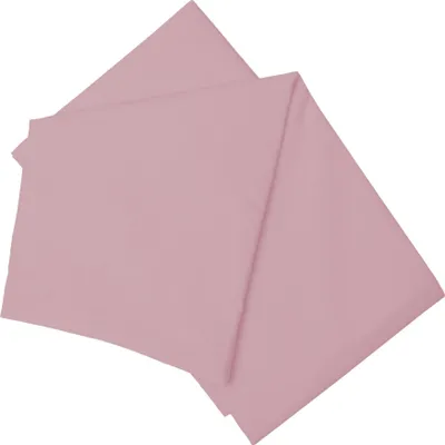 Image de Drap de lit Belledorm en percale, facile d'entretien BM170 (lit simple) (rose pâle)