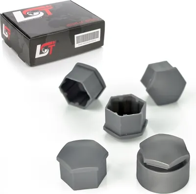 Produktbild von 5x Abdeckkappen Radschraubenkappen Radmuttern diebstahlschutz 17 mm für VW AUDI