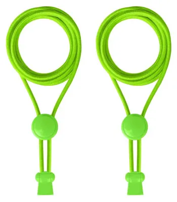 schnuersenkel gruen neon schnellverschluss