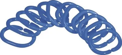 Produktbild von Spirella 7610583097361, Blau, Kunststoff, 40 mm, 58 mm, 12 Stück(e)