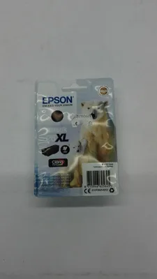 Produktbild von Epson Singlepack Black 26XL Claria Premium Ink, Hohe (XL-) Ausbeute, Schwarz, Tinte auf Pigmentbasis, 12,2 ml, 1 Stück(e), 500 Seiten