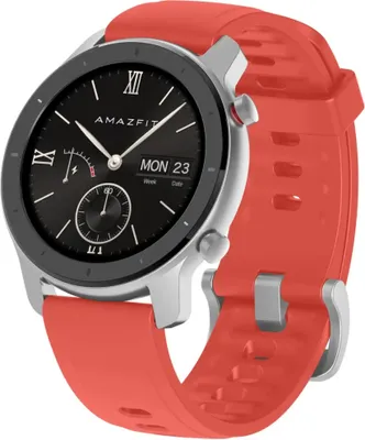 Obrázek produktu pro Amazfit GTR 42, 3,05 cm (1.2"), AMOLED, Dotyková obrazovka, GPS, 25,5 g