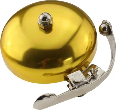 Produktbild von INF Klassische Fahrradklingel - Lauter und klarer Klang für sicheres Radfahren Gold