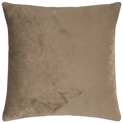 Produktbild von PAD Kissenhülle Samt Elegance Taupe (50x50cm)