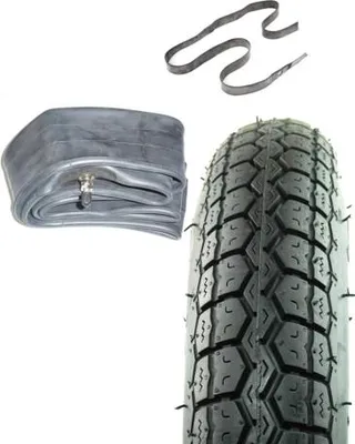 Zdjęcie produktu dla Opona AWINA 2.75-18 275x18 + Dętka + Fartuch Wsk 125 Jawa 50 Mz Etz Shl KPL