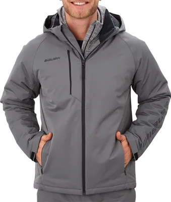 Produktbild von BAUER Heavyweight Jacke Supreme - Yth, Größe:XL, Farbe:grau