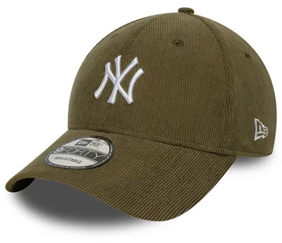 Produktbild von New Era 9Forty Strap Cap - SOFT CORD New York Yankees oliv