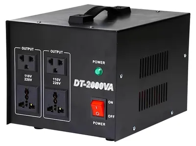 Obrázok produktu pre Transformátor zvyšujúci/znižujúci DT-2000W 110V-220V menič napätia