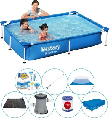Obrázok produktu pre Bestway Steel Pro 221x150x43 cm Rechteckig - Bazénová súprava