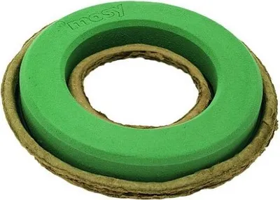 Produktbild von Steckwamm-Ring, Durchm. 24 cm , Kranz, Steckschaum, Blumen-Steckmoos