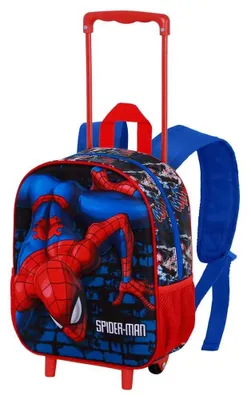 Image de Chariot mural Spiderman en 3D, 34 cm