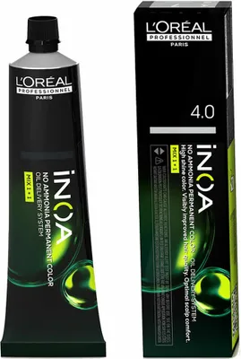 Produktbild von Dauerfärbung L'Oreal Professionnel Paris Inoa Nº 4.0 60 g