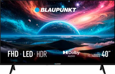 Zdjęcie produktu dla Blaupunkt 40HLE4000S 40" FHD LED TV HDR Dolby Audio DVB-T2/S2